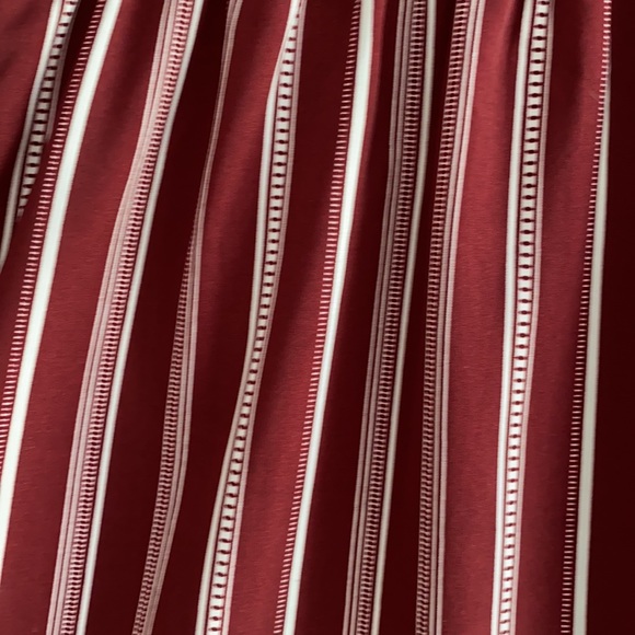 Rokoko burgundy stripe midi dress. Size S - Picture 9 of 9